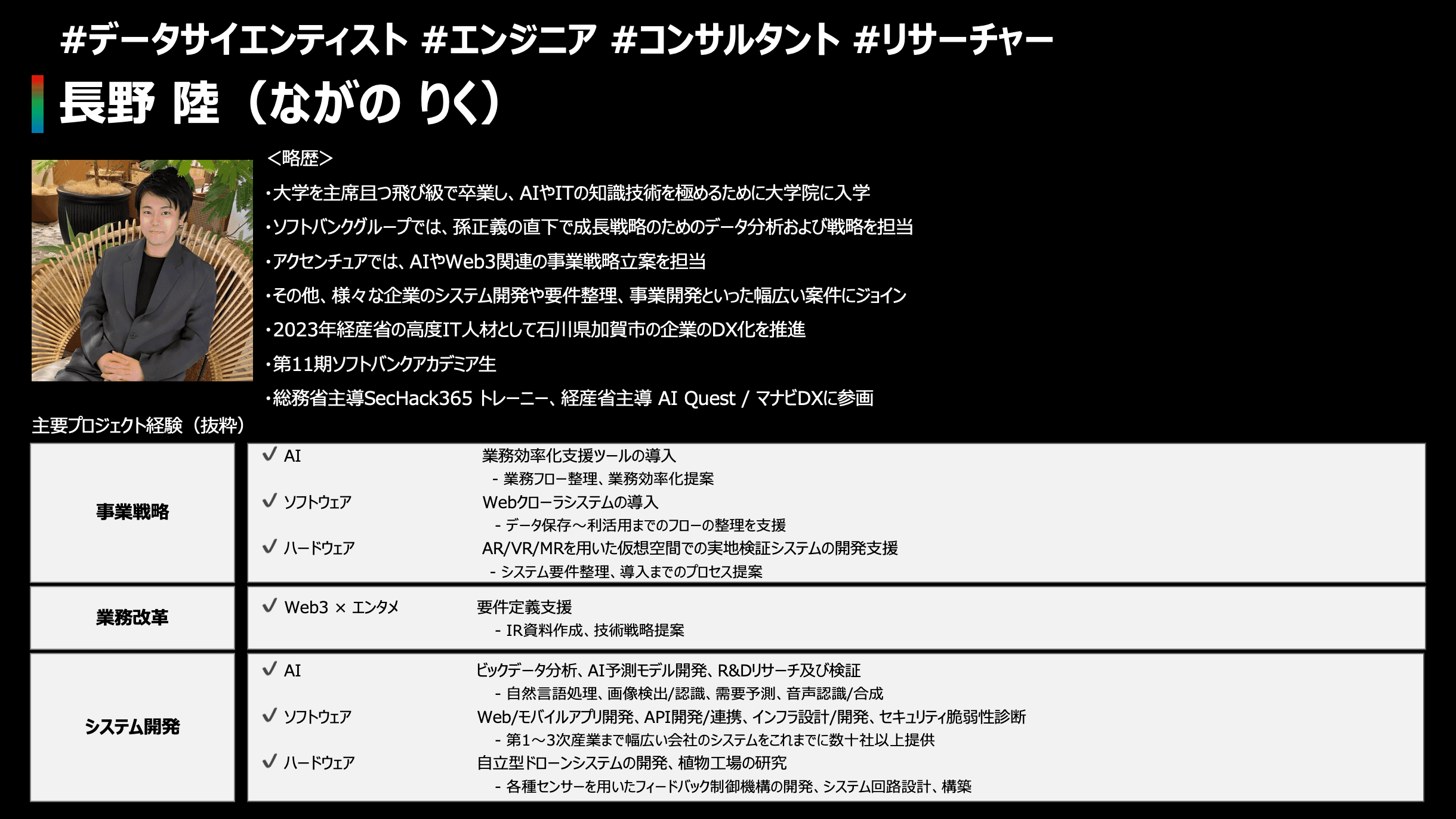 自己紹介スライド