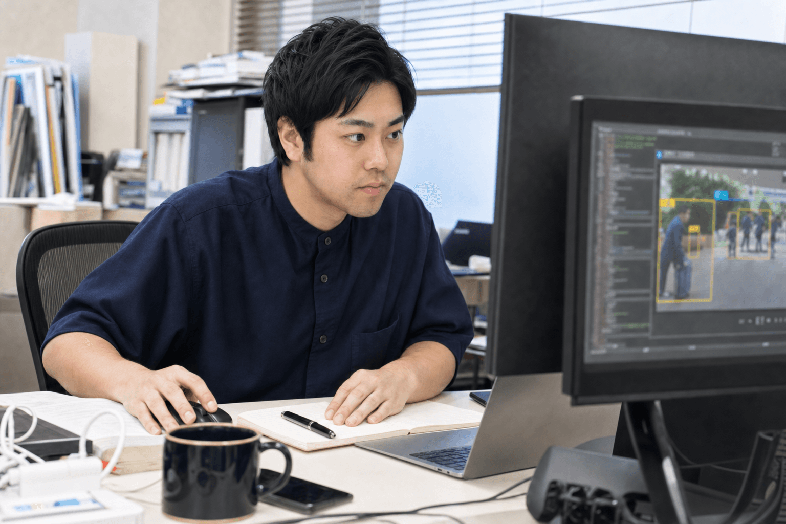 AI・画像認識のPoC開発を進めるイメージ